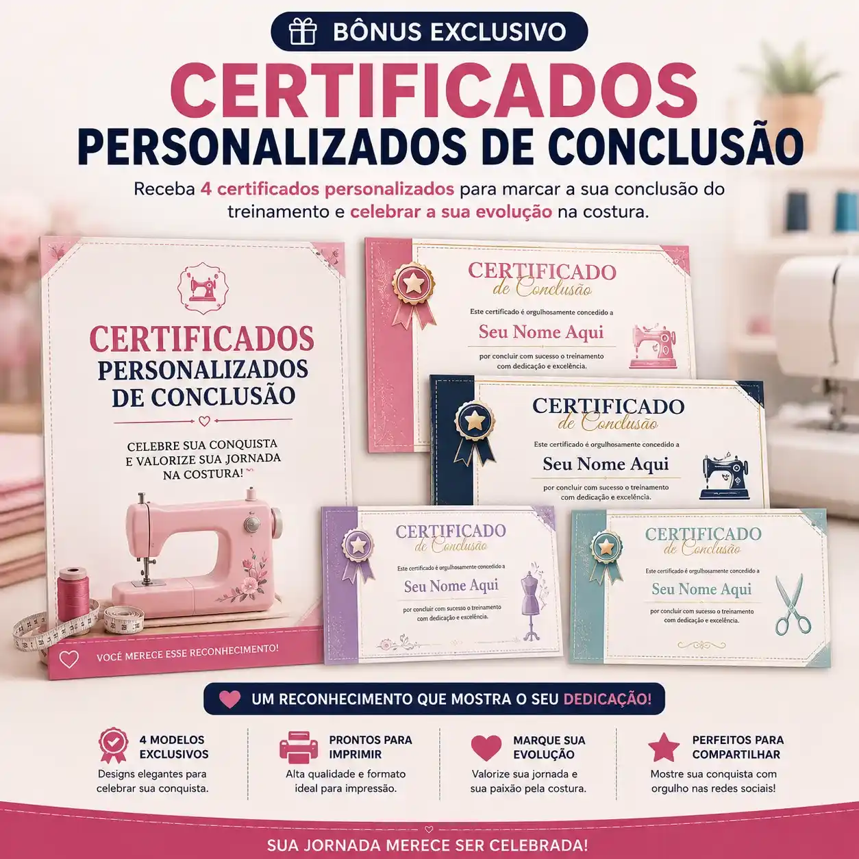 Certificados Personalizados de Conclusão